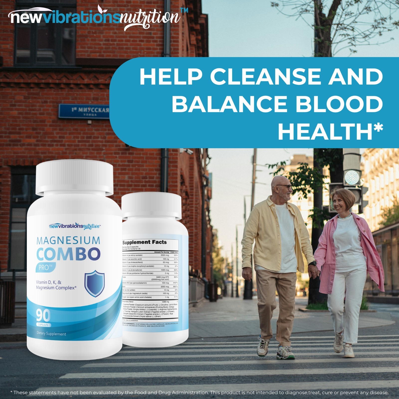 Magnesium Combo Pro – Our Best American Made Magnesium Supplement – Vitamins