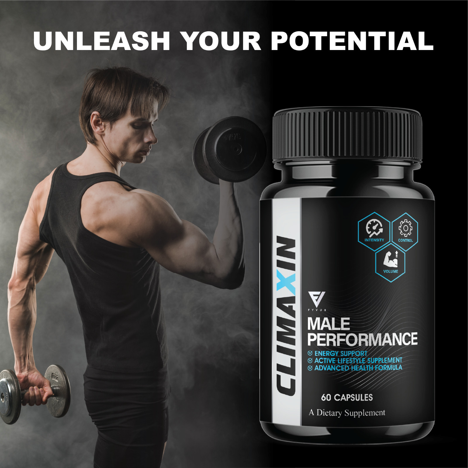 (3 Pack) Climaxin Premium Performance Capsules, Climaxin Advanced (180 Capsules)