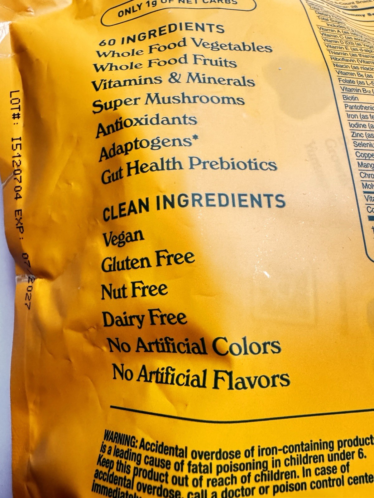 Grüns Cubs Kids Greens Gummies 168 Count Sugar Free Superfoods Exp 07/2027 New