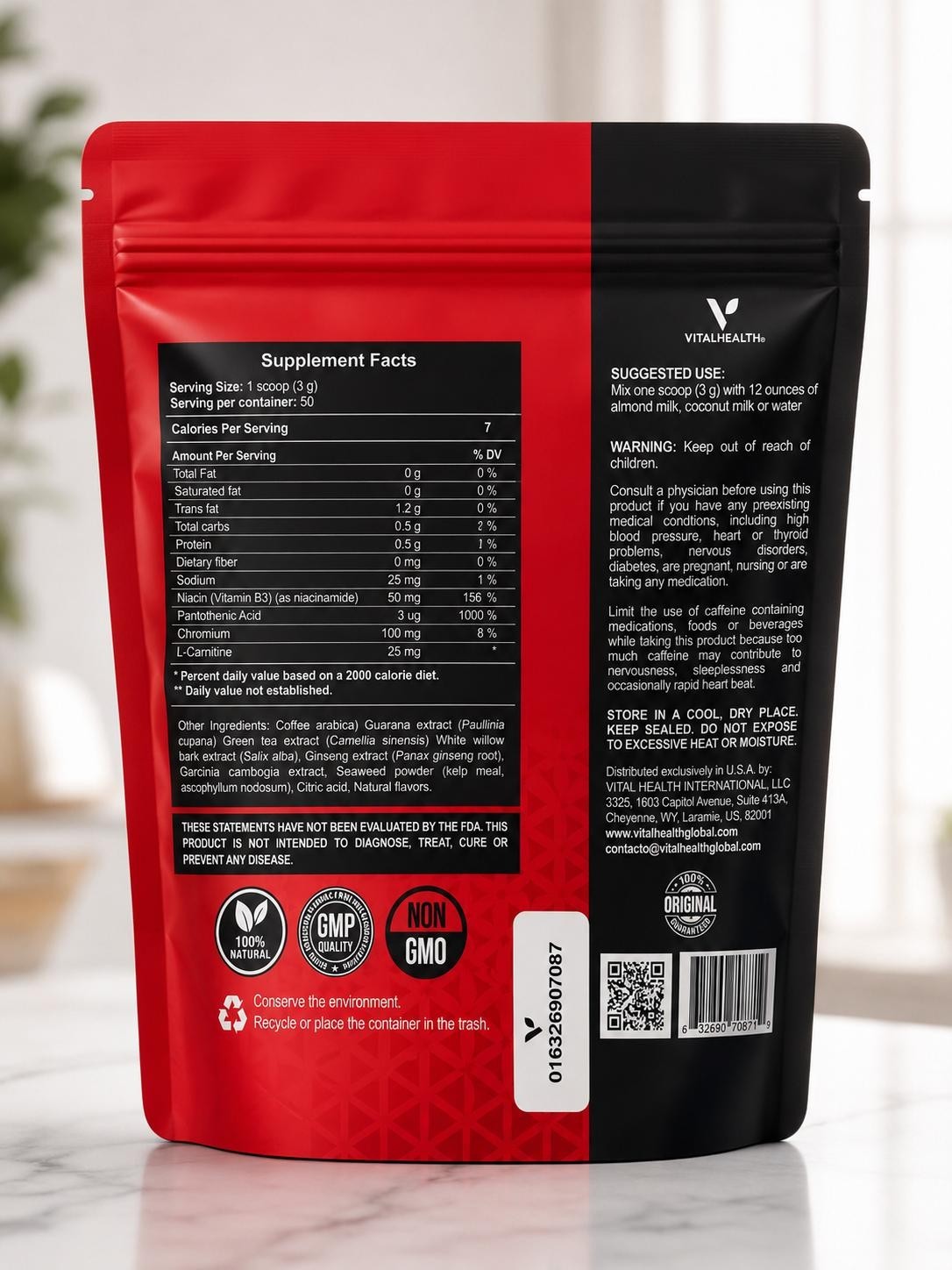 VitalHealth V ThermoKafe Gourmet Dark Roast Coffee – New! Vital Health! Exp 2/27