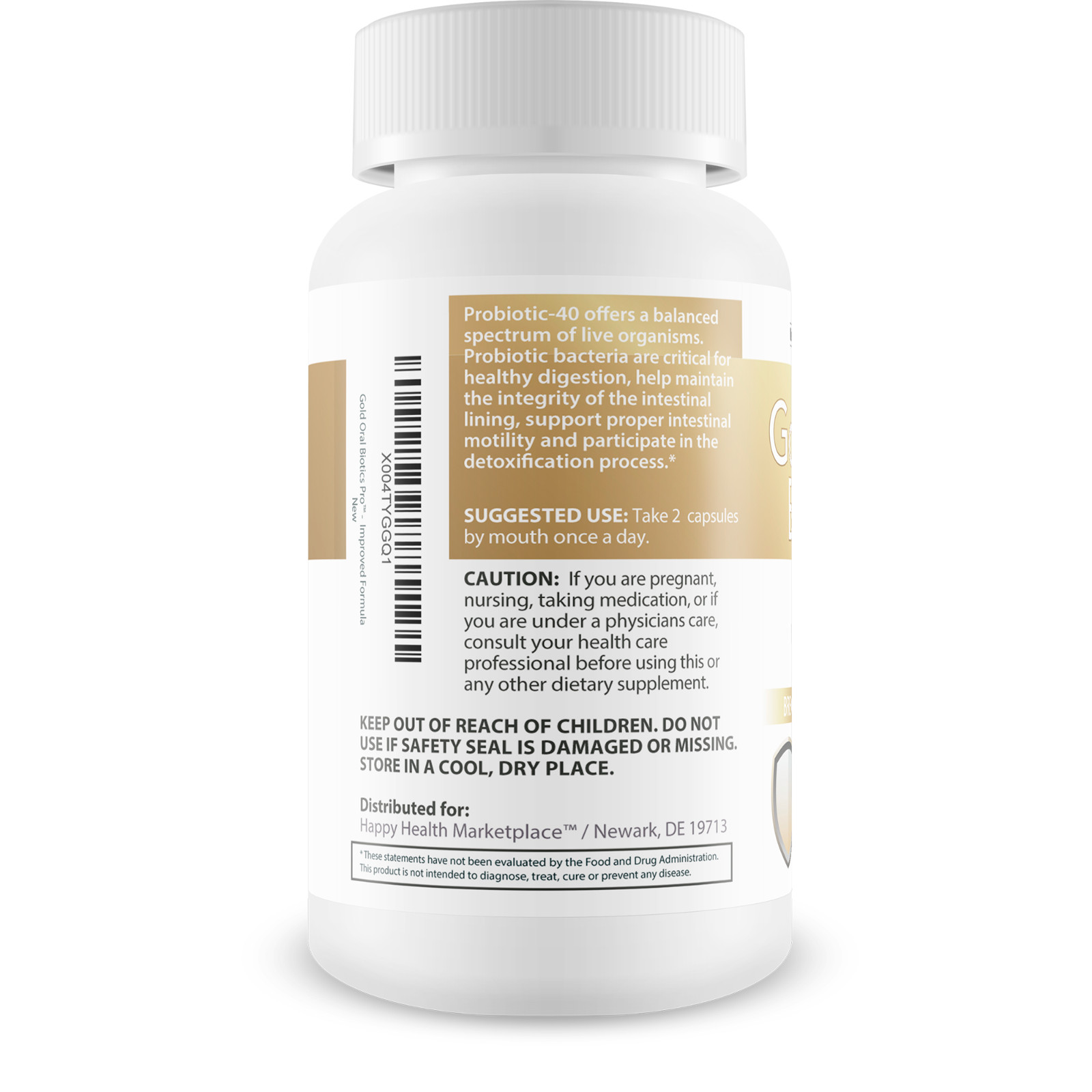 Gold Oral Biotics Pro – Our Best Oral Health Probiotics and Prebiotics