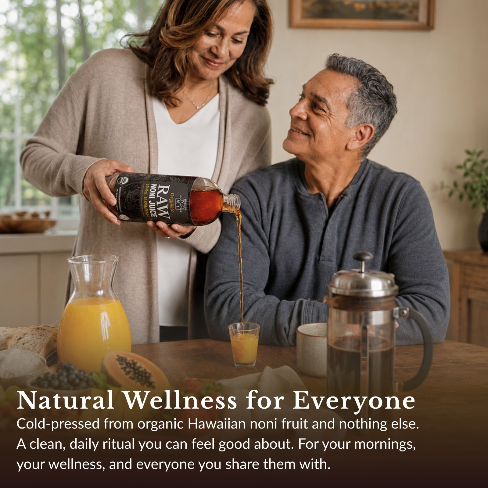 Healing Noni ® 100% RAW (UNPASTEURIZED) Certified Organic Noni Juice – 32oz