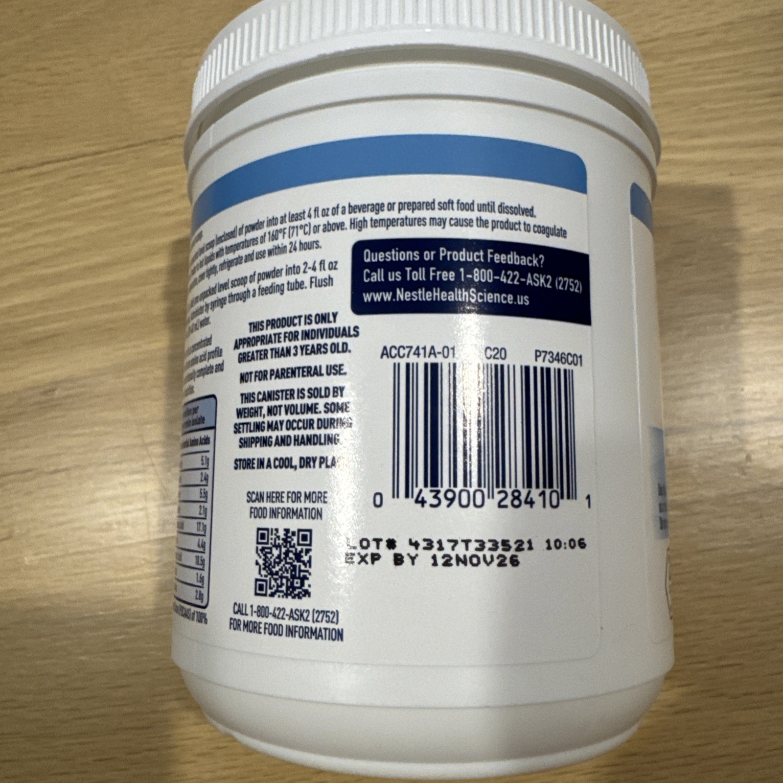 Nestle BeneProtein Instant protein powder brand new sealed. Exp Nov/26