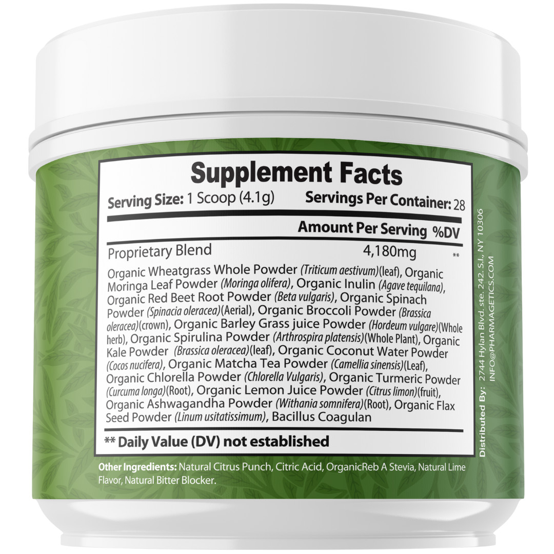 Skinny Greens – greens powder, bloom greens, great greens powder, 12