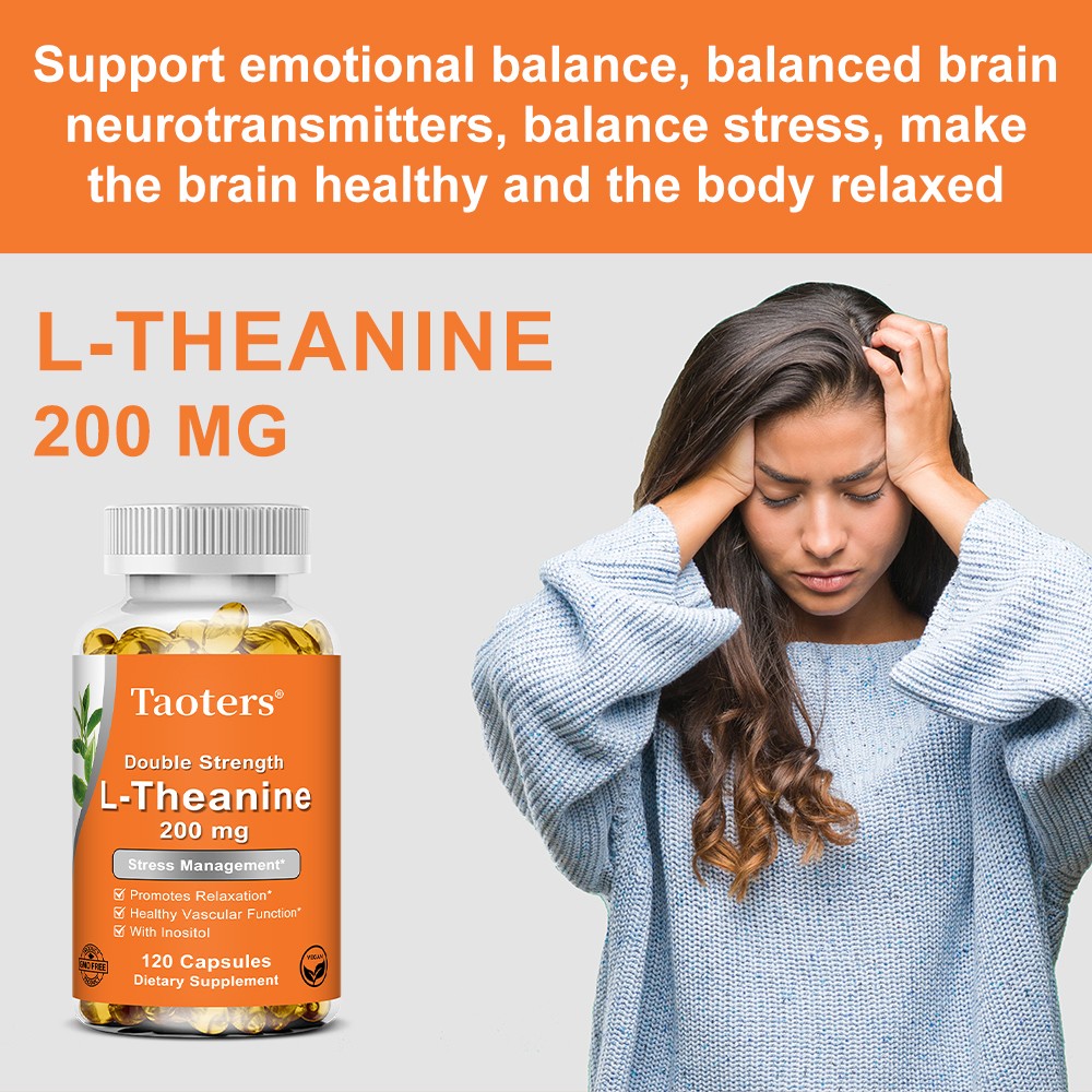 L Theanine Supplements Stress Management Promotes Relaxation Vascular Function
