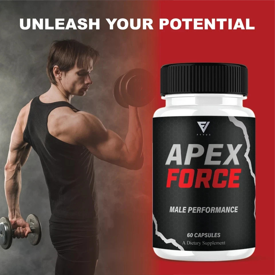 Apex Force Max Performance Supplement, ApexForce Pills for man – (180 )