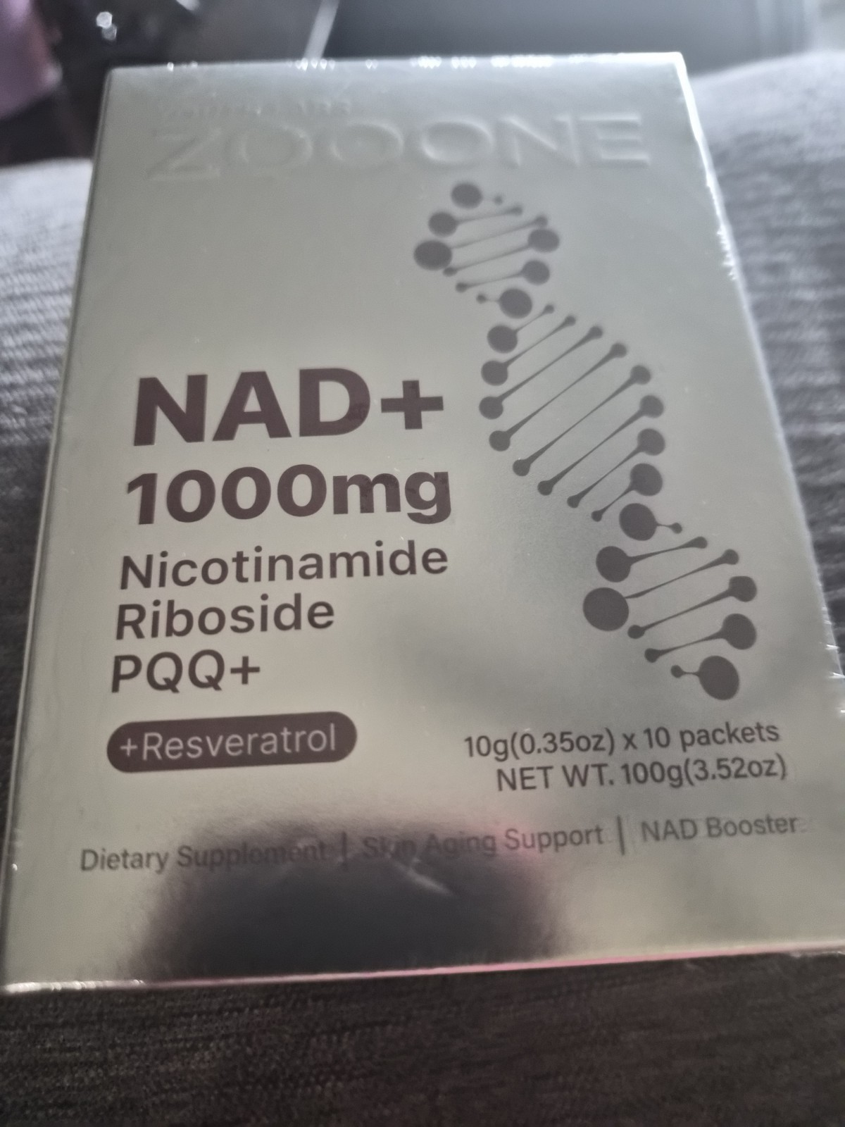 YOUTH LABS ZOOONE NAD+ 1000mg Nicotinamide Riboside PQQ Resveratrol Powder 100g
