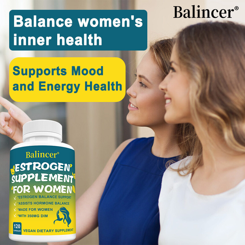 Estrogen Supplement for Women Increase Estrogen, Hormone, Energy Capsules