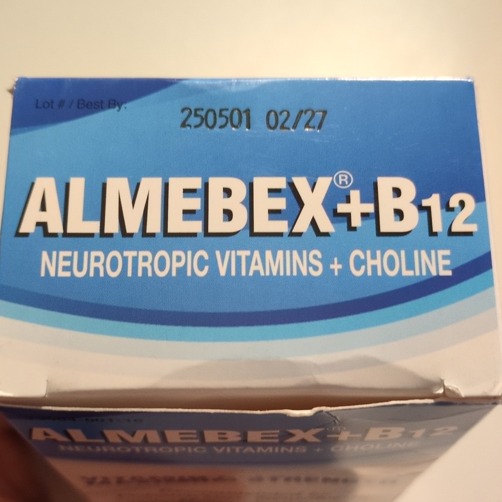 Almebex B12 Neurotropic Vitamins + Choline Liquid Malt 16 fl.oz