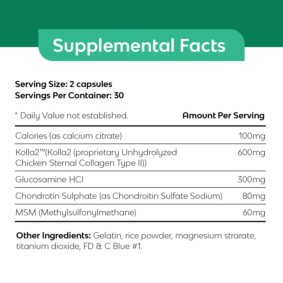 Bone Essense™ with Kolla2® (Type II Collagen) Bone & Joint Health Supplement