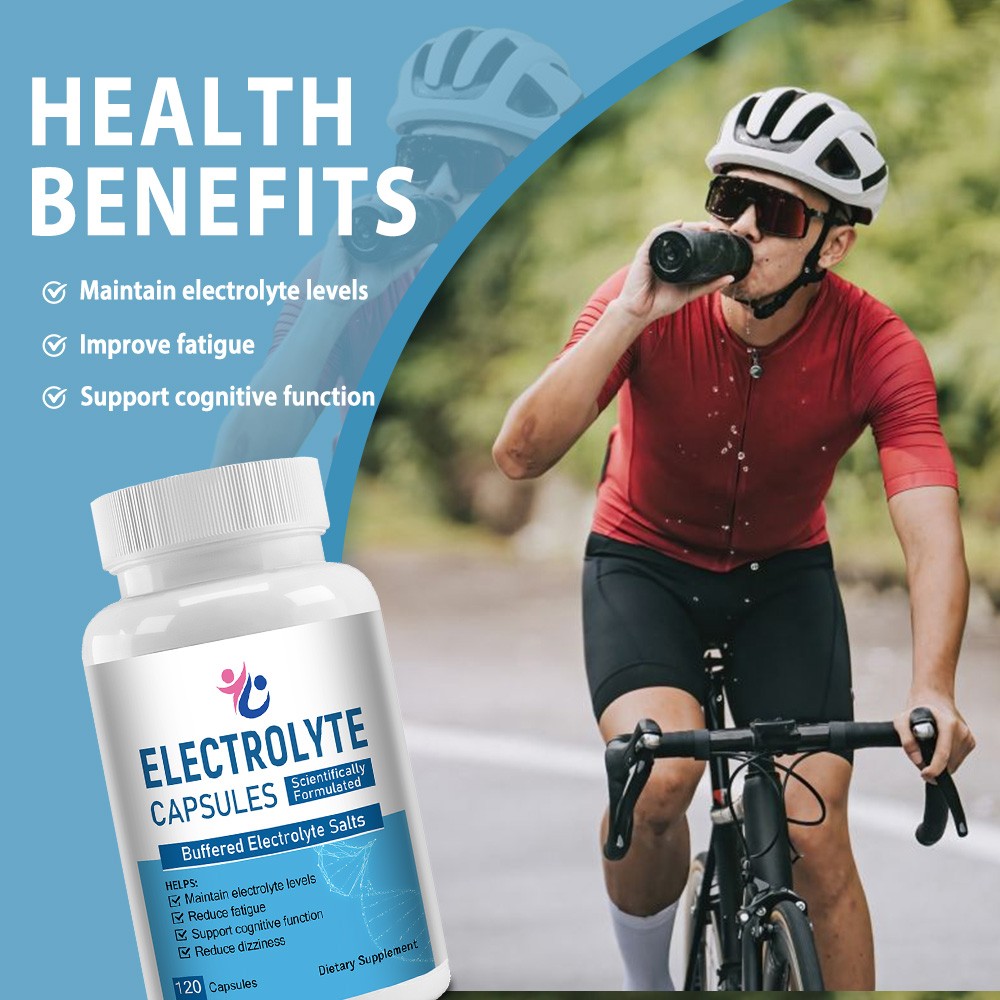 Electrolyte 30~120 Caps – For Hydration, Fatigue Relief & Daily Energy Support