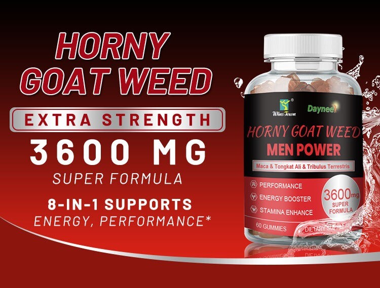 Powerful male muscle growth activation tablets+strength enhancing gummies