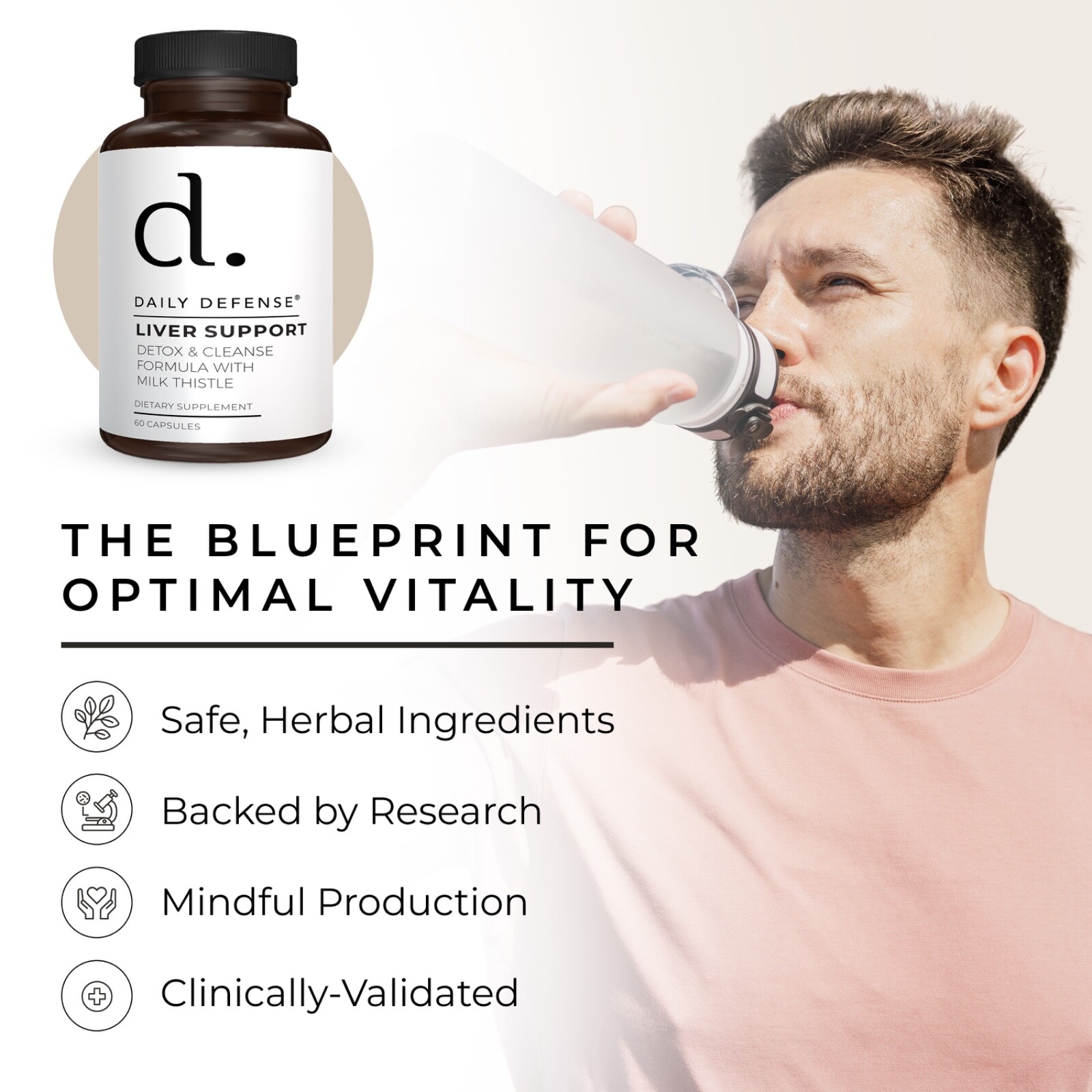 Daily Defense Liver Detox 60 capsules