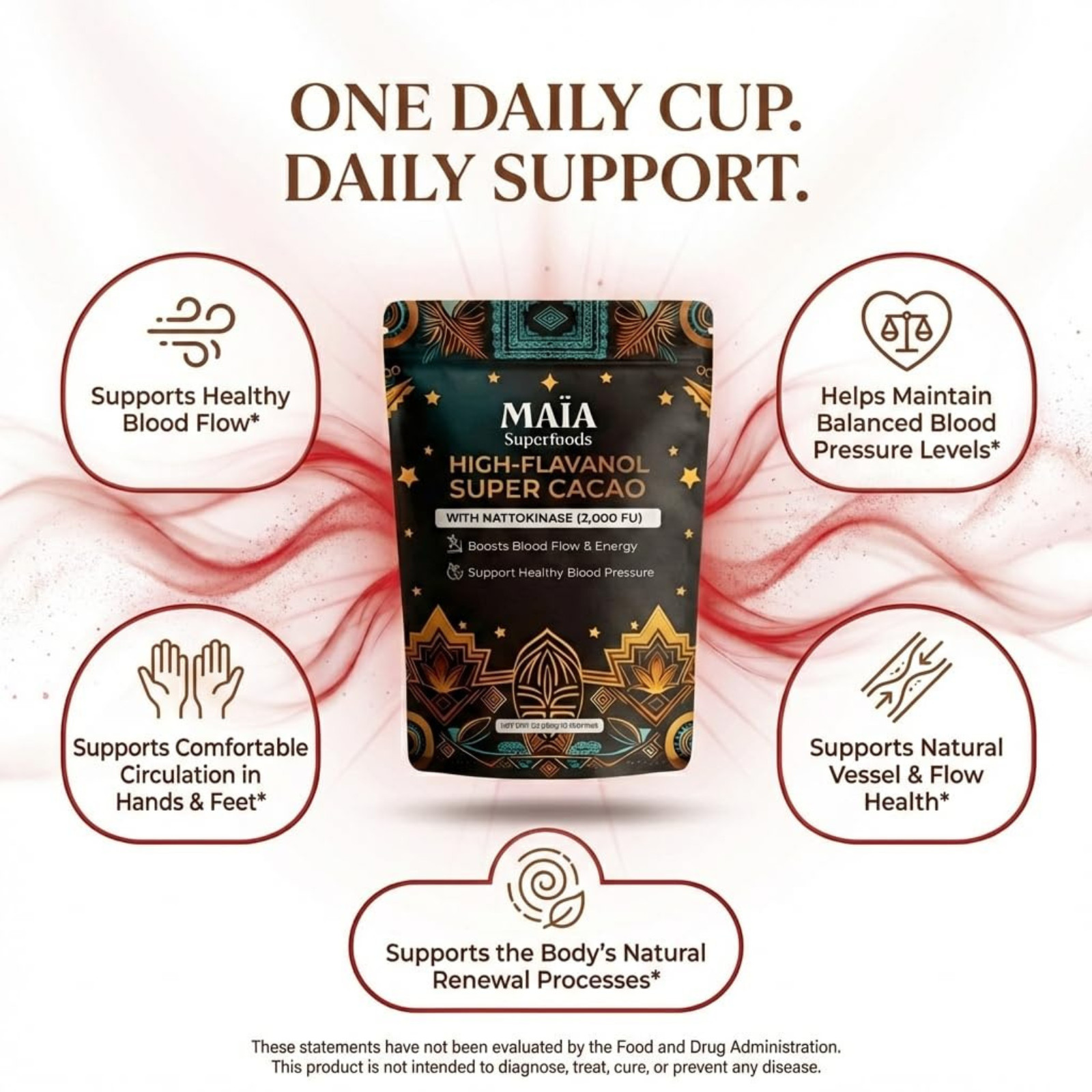 Maia Superfoods – High Flavanol Super Cacao, 7oz (200g) 30 servings