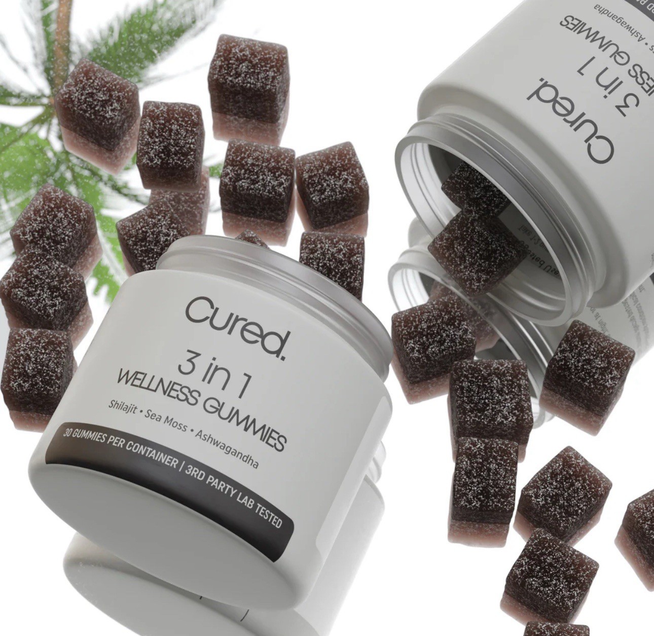 Cured 3 in 1 Gummies for Men Supports Natural Energy
