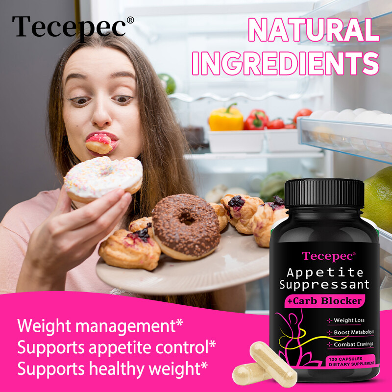 Appetite Suppressant + Carb Blocker Weight Loss Complex Burn Low Keto