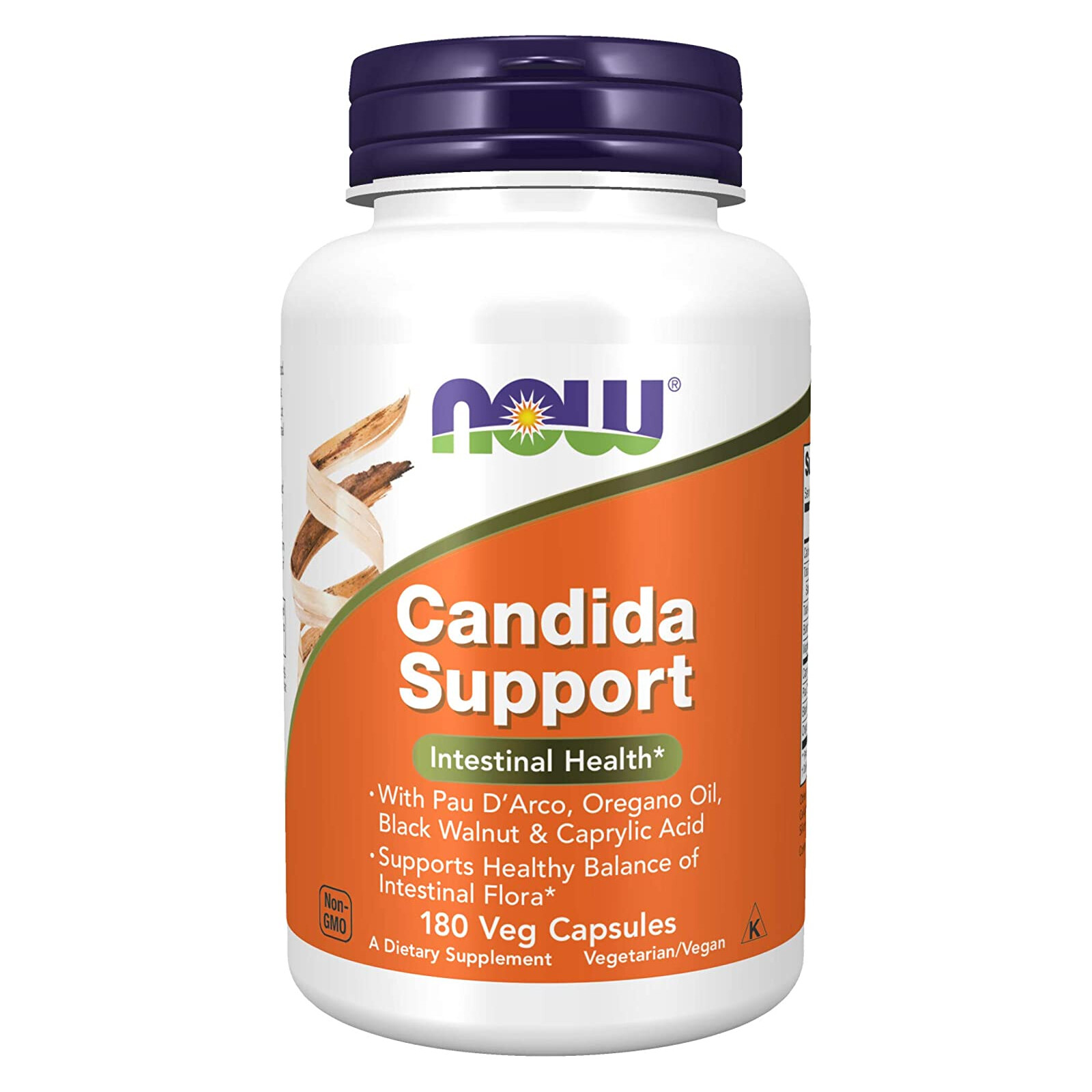 NOW FOODS Candida Support – 180 Veg Capsules