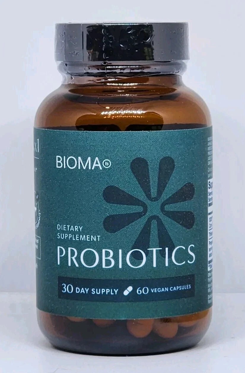 Support Health Digestive Probiotics Gut BIOMA for Men & Women 60 Capsules 3 Pack