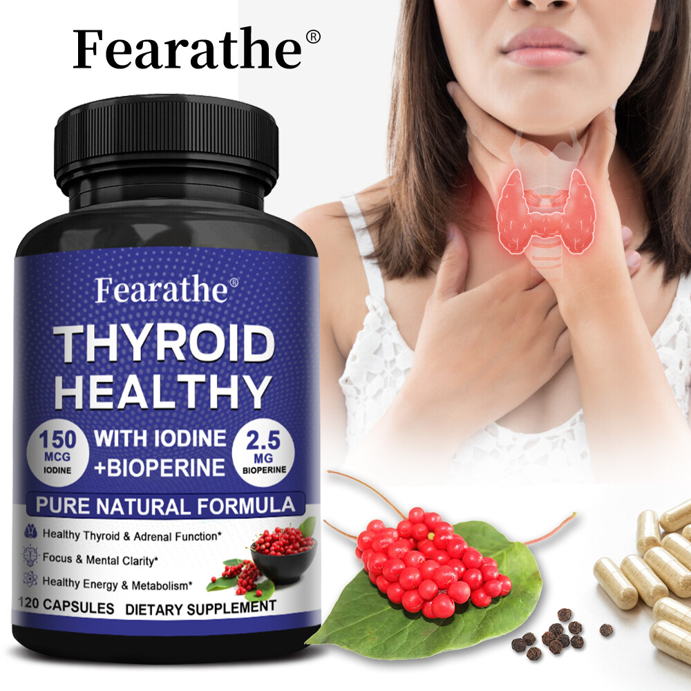 THYROID HEALTHY Boosts Metabolism Lose Weight Staying Alive 30-120 Capsules