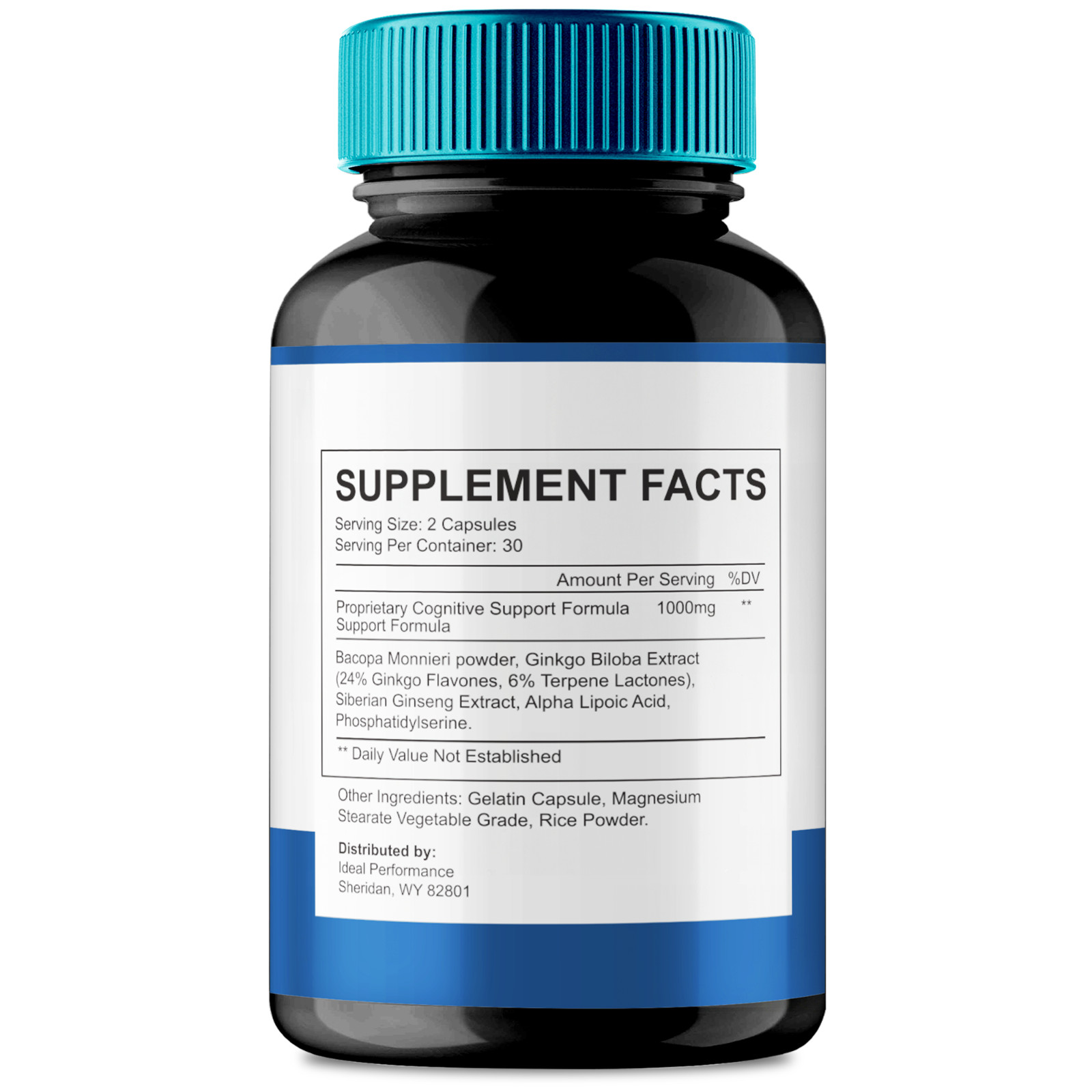 NeuroVitol Cogniflo Capsules, Official NeuroVitolCogniflo Supplement (3 Pack)