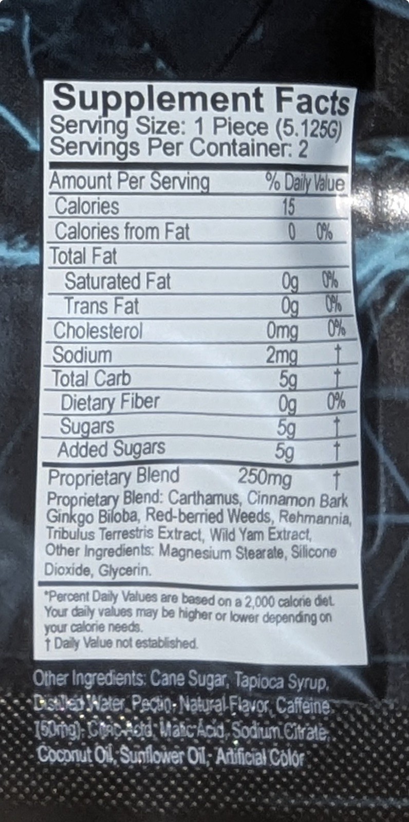 Zeus Wild Berry Gummies Male Sexual Enhancement 5 bags – 10 gummies
