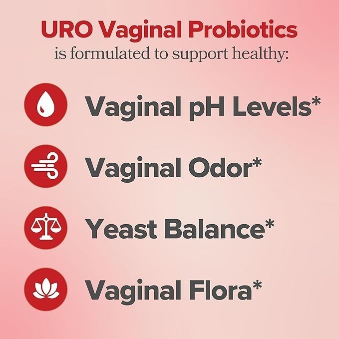 URO – Boric Acid Vaginal Support Acid & Aloe For Vaginal Odor, 12 Ct