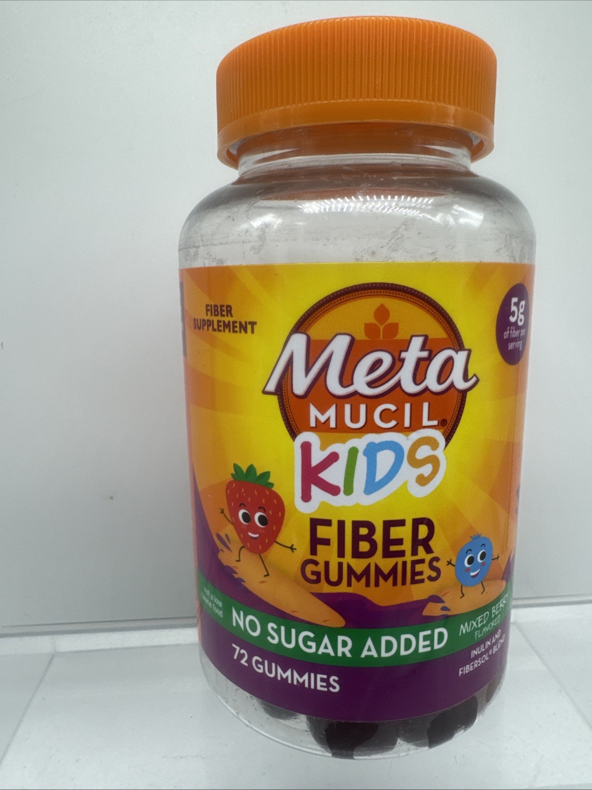NEW Metamucil Kids Fiber Gummies Supplement No Sugar Added COMBINESHIP