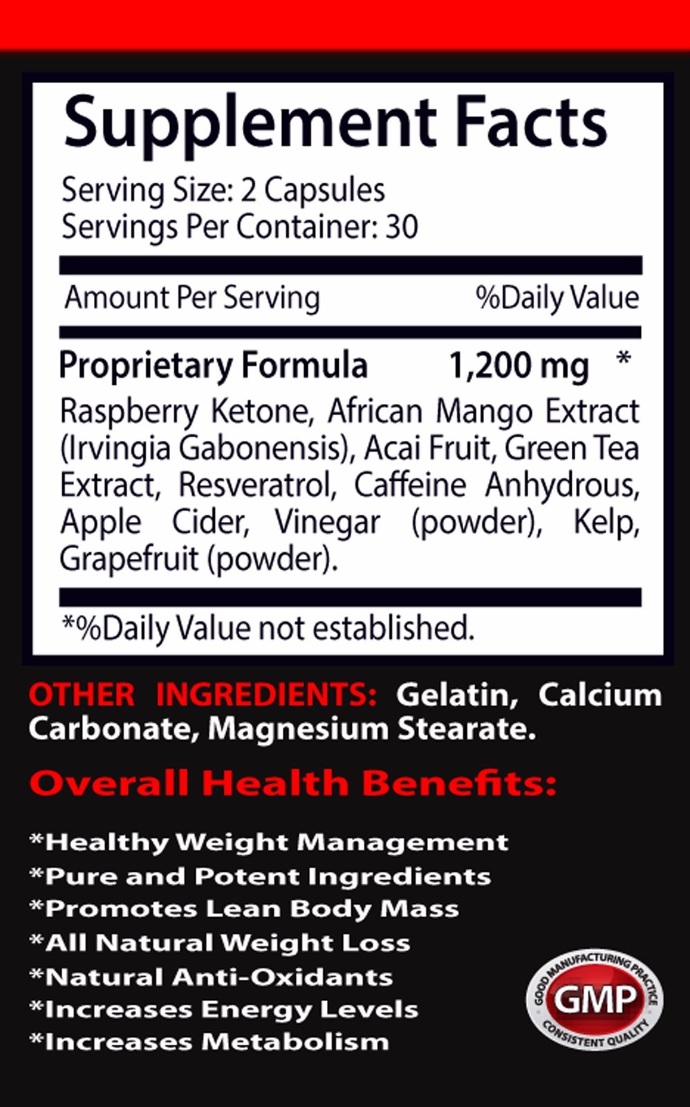 Fat burner – RASPBERRY KETONES – AFRICAN MANGO COMBO – african mango