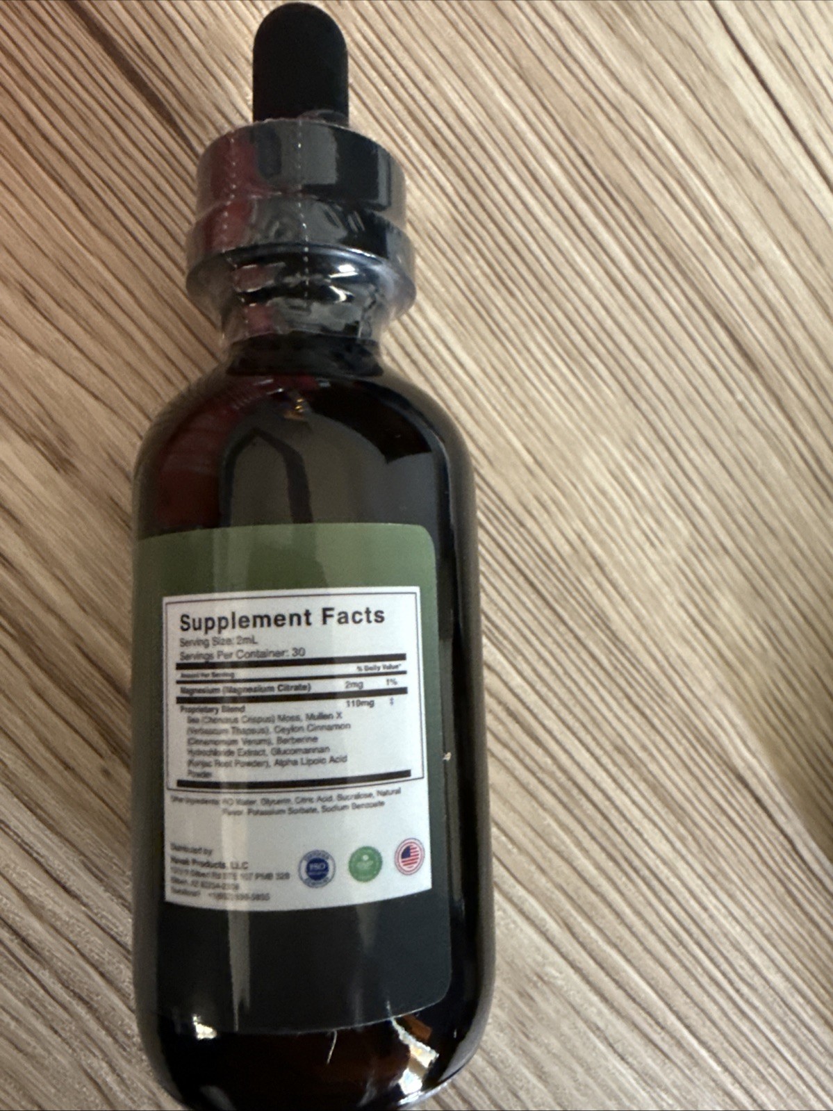 Tinnitus Fix Liquid Drop Supplement 30 Serv per Bottle EXP 1/28 NEW