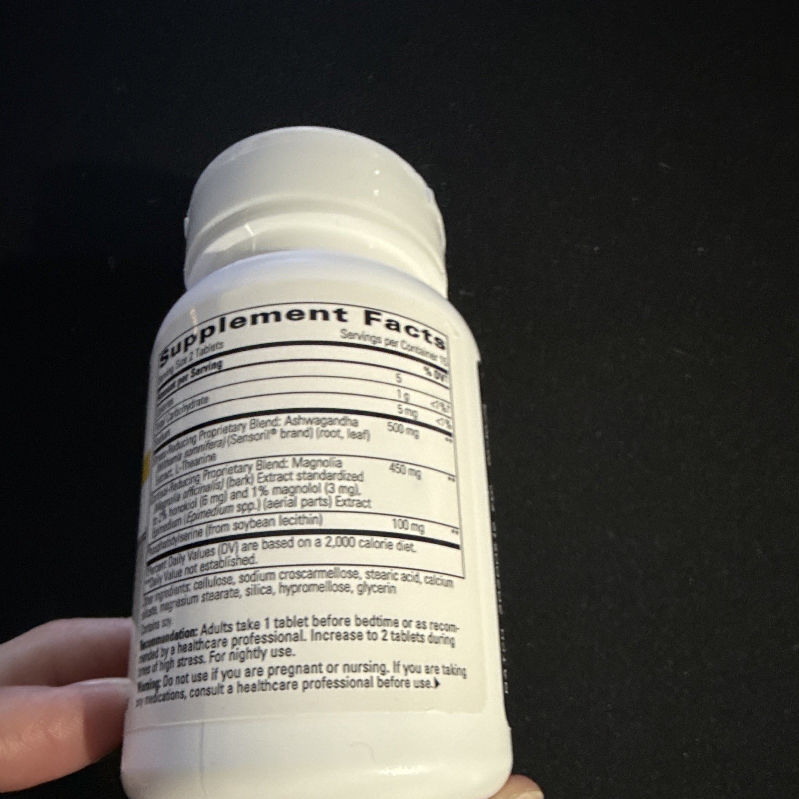 Integrative Therapeutics Cortisol Manager 30 Tablets Vegan Exp 06/2028
