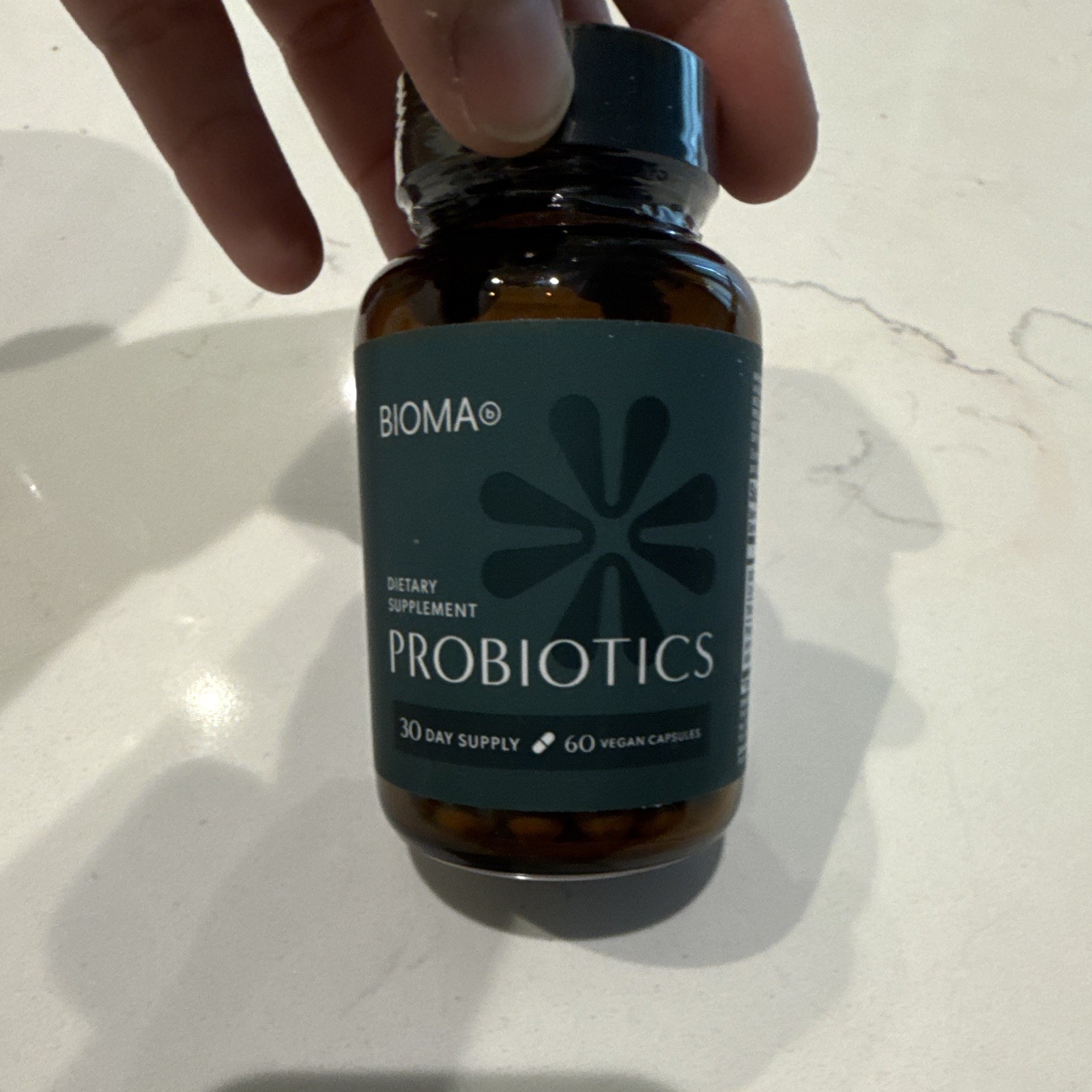 BIOMA Probiotics Digestive Support Vegan Unflavored 60 Capsules 02/2027