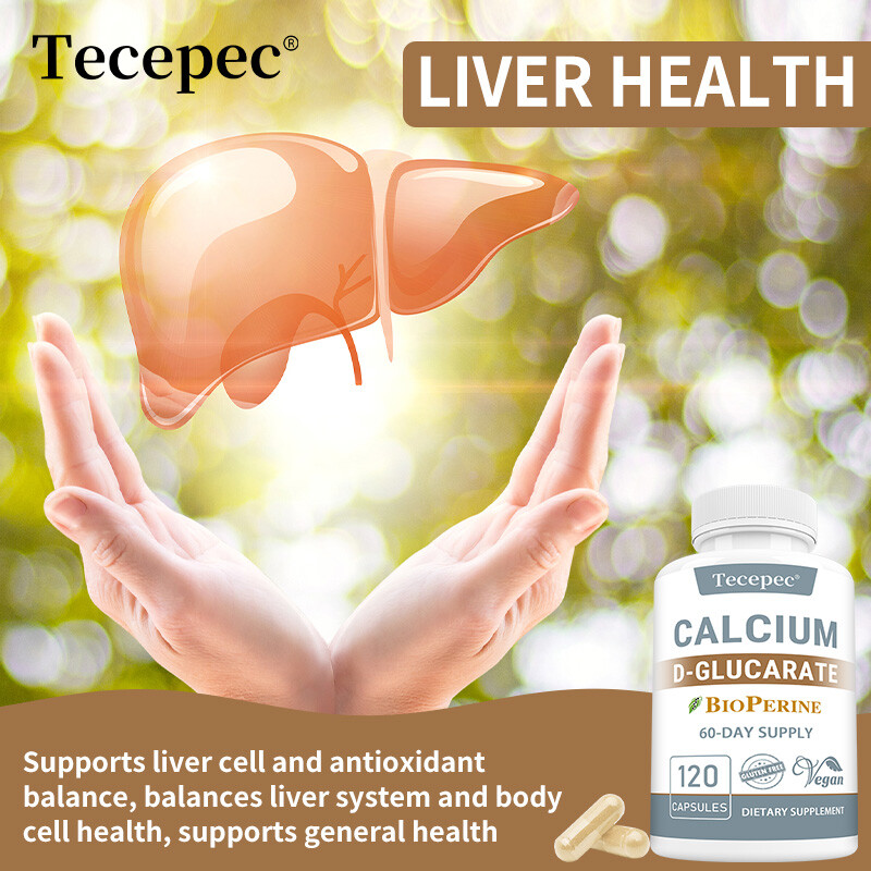 Calcium D-Glucarate | CDG for Liver Detox & Cleanse, Menopause Support