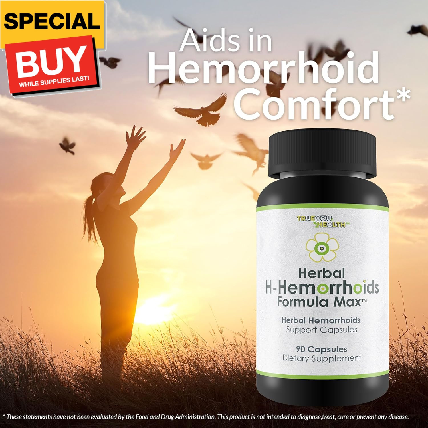 Herbal H-Hemorrhoids Formula Max – Our Best Herbal Hemorrhoids Treatment – Natur