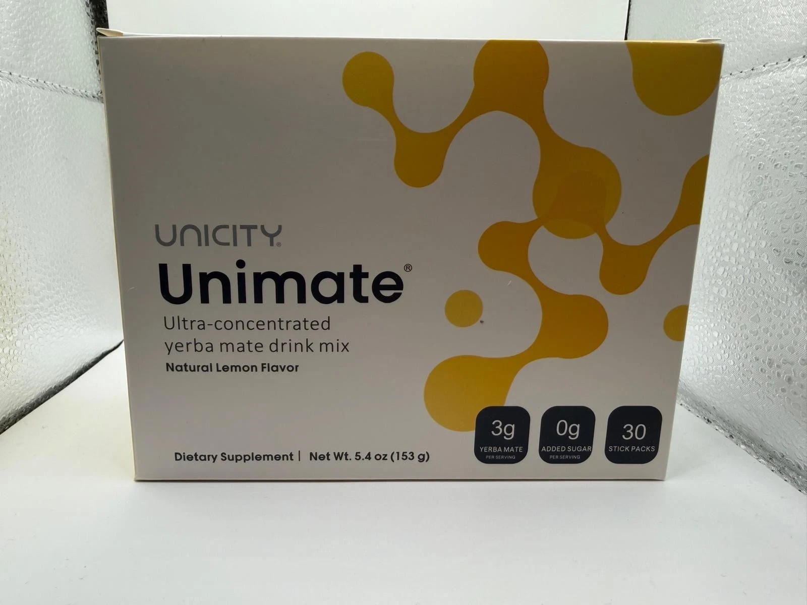 Unicity Unimate lemon 60 Pkt And 30 Balance Flavor 09/27 SEALED FREE SHIPPING
