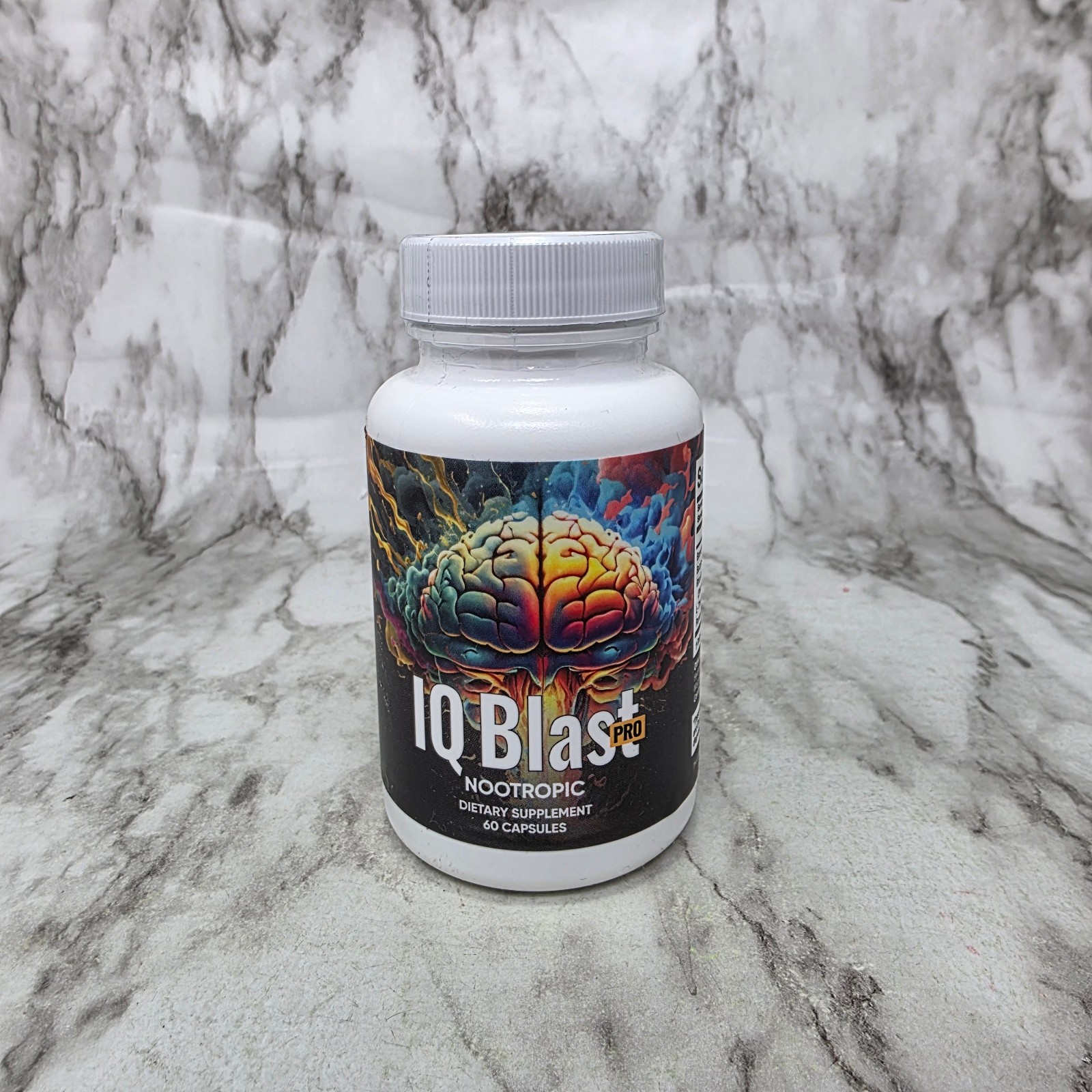 IQ Blast Pro Nootropic Dietary Supplement 60 Capsules 30 Day Supply Exp 07/2027