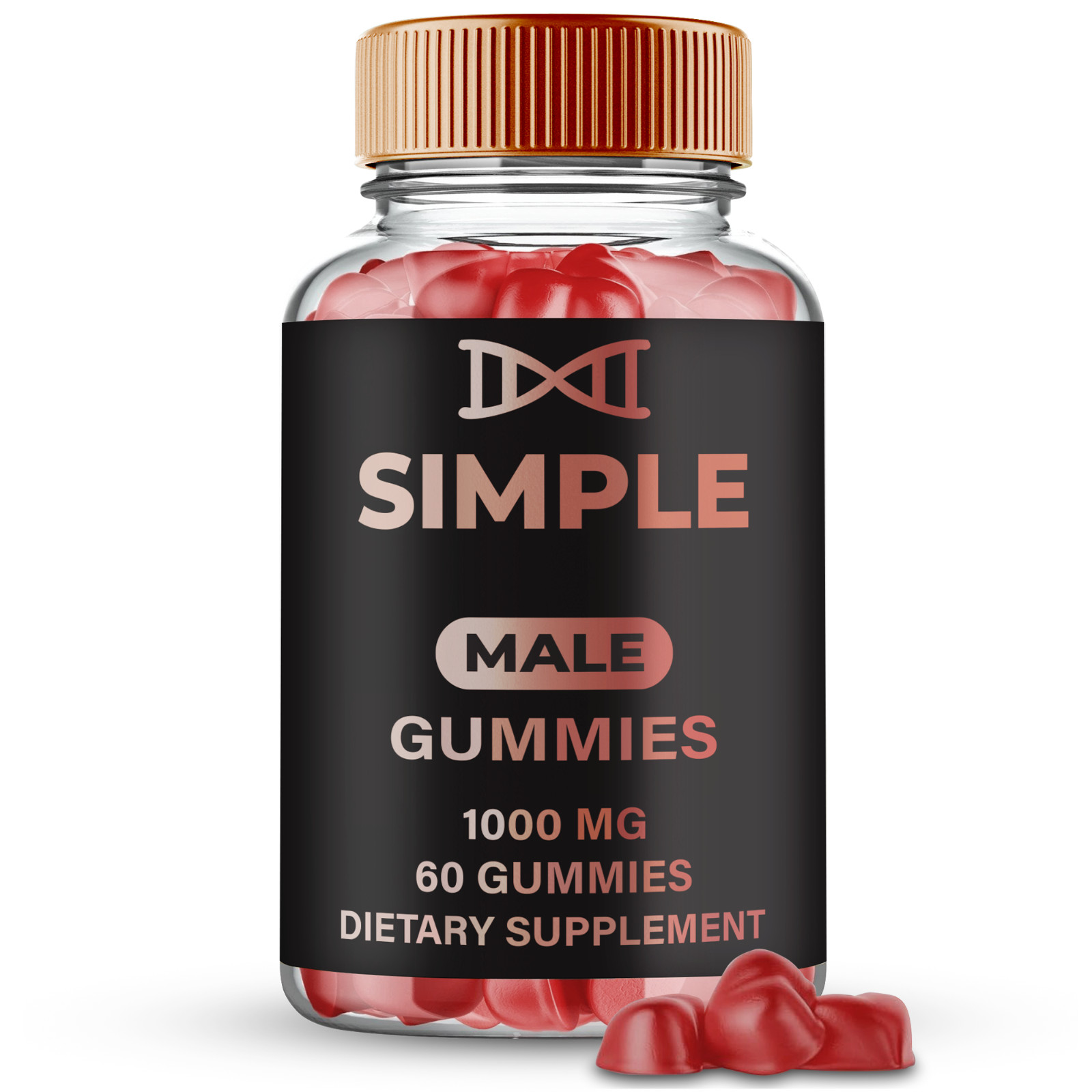 Simple Gummies – Premium Energy & Performance Support (1 Pack)