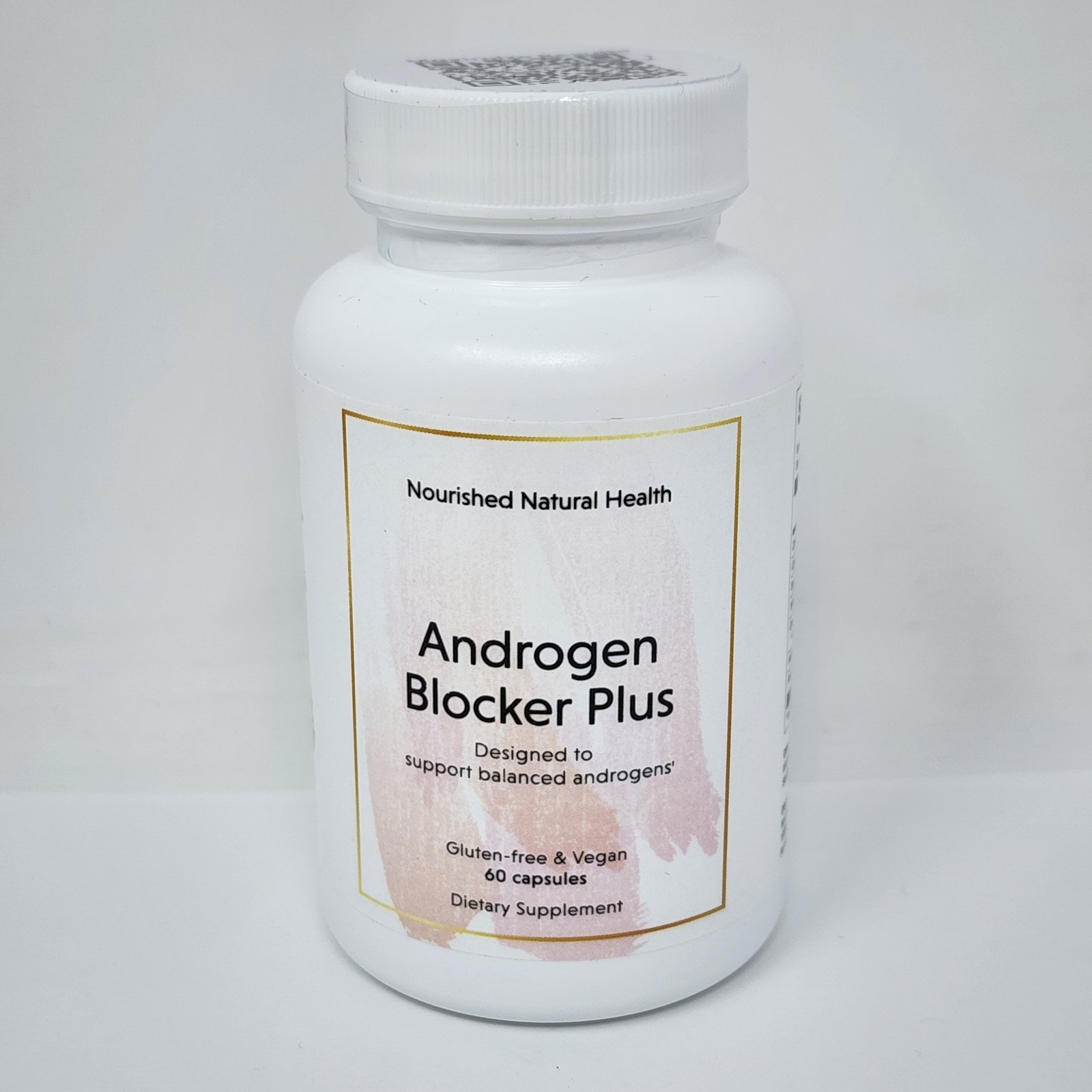 Nourished Natural Health Androgen Blocker Plus, 60 Capsules Exp 10/2026