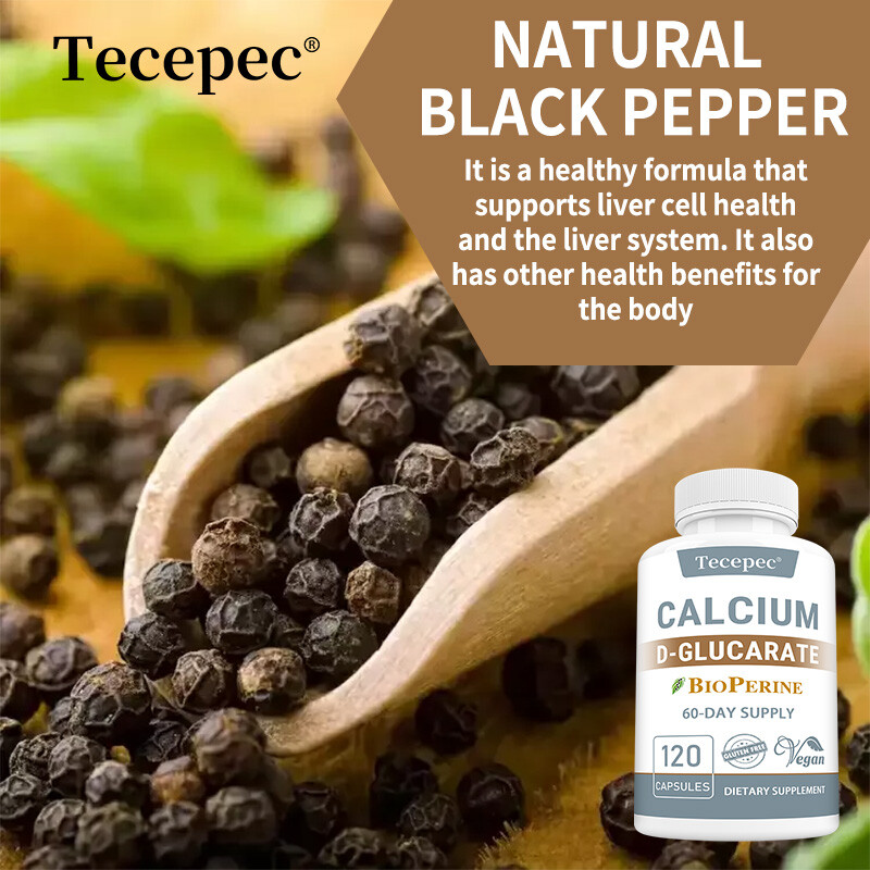 Calcium D-Glucarate Supplement Balance Body Cells Health,Support Liver Health