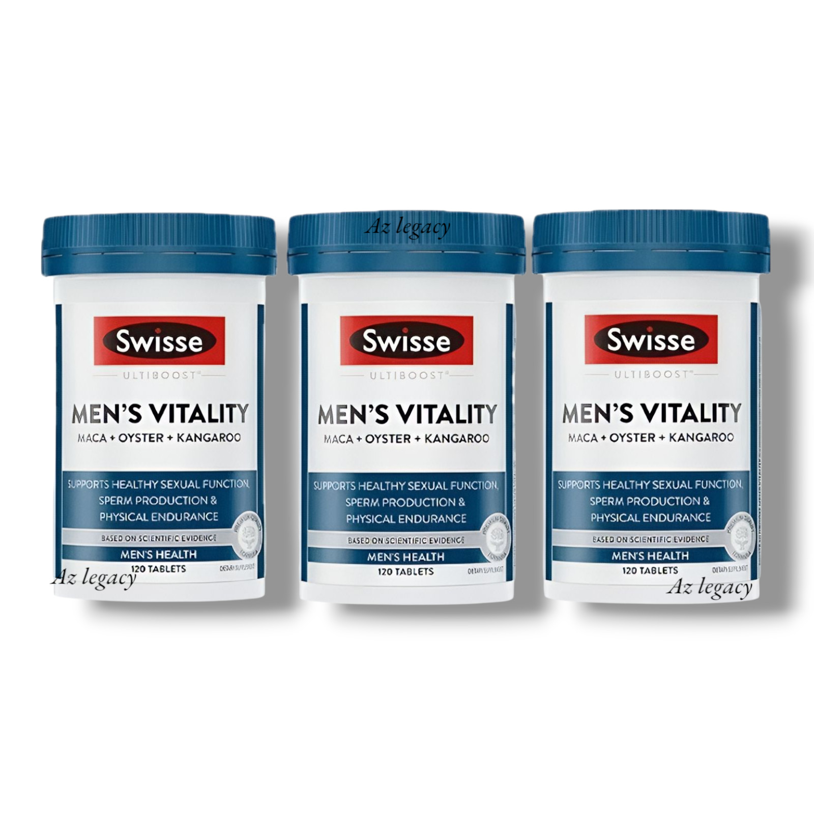 Swisse Ultiboost Men’s Vitality Maca + Oyster + Kangaroo 120Tablets BUY 3 FREE 1