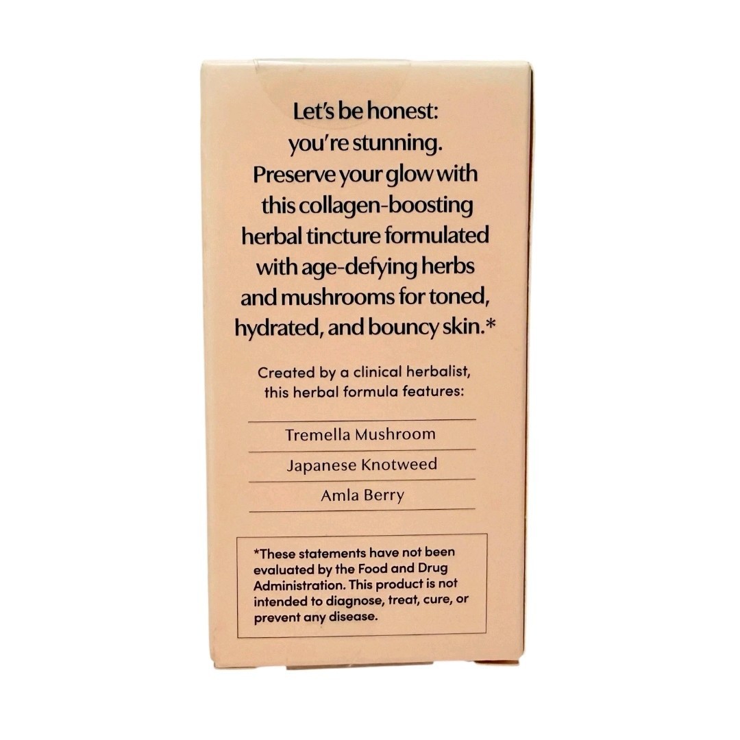 Apothekary The Honest Youth Skin Support Tincture 1.22oz 30 Serv Exp 60/2026