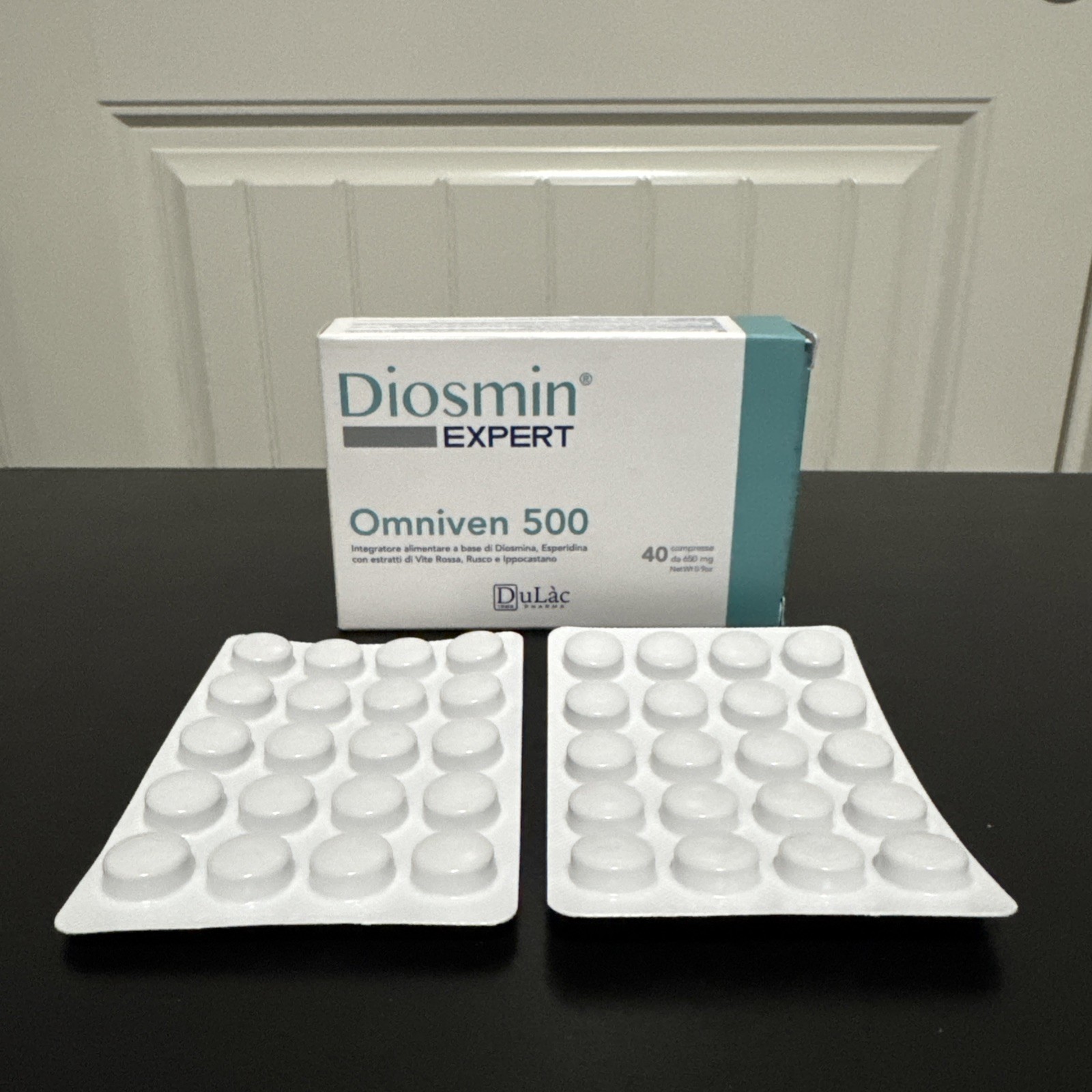 DuLac Pharma Diosmin Expert Omniven 500 w/ 40 Tablets blood & circulatory health