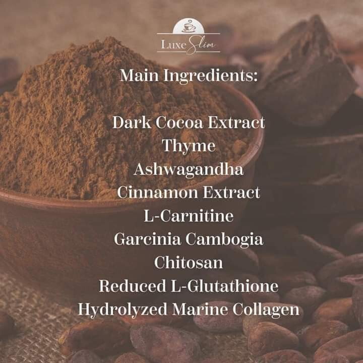 Luxe Slim Coffee, Beauty Juice And Beauty Smoothie