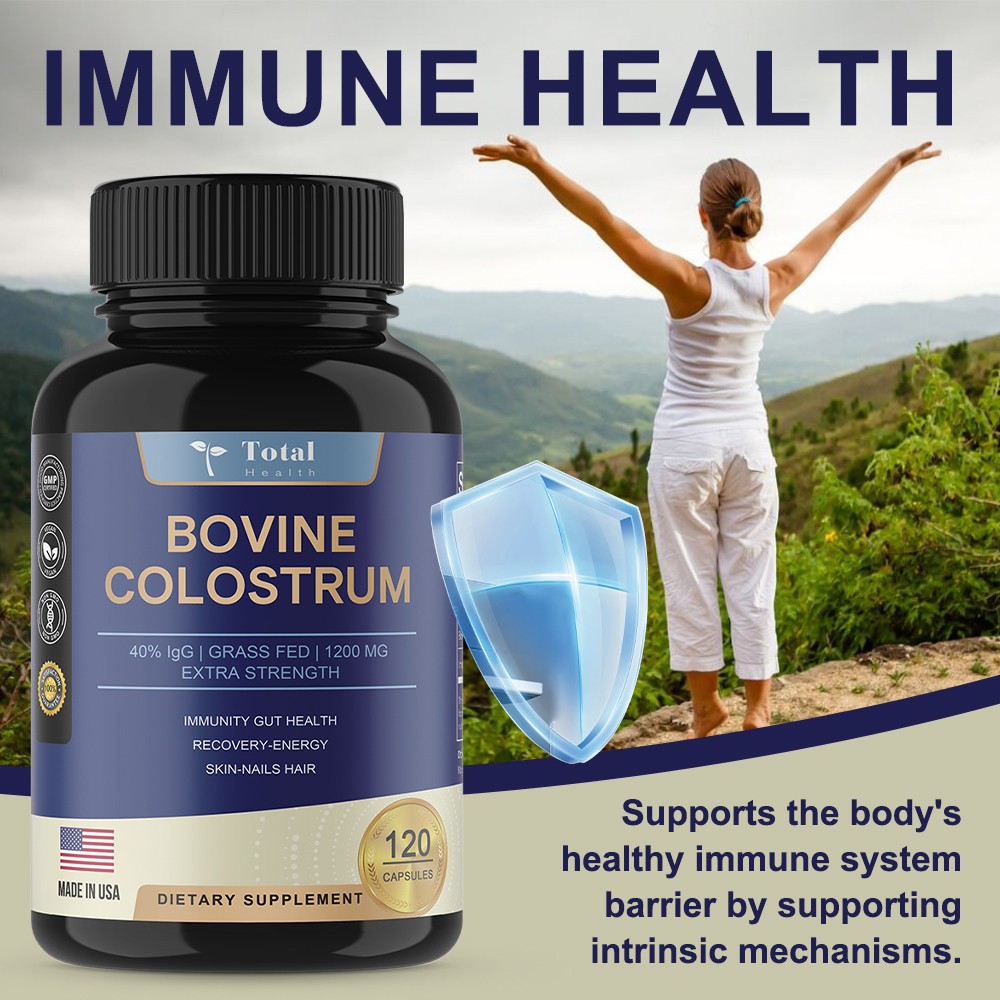 Bovine Colostrum Immunoglobulin Capsules – Immune Barrier, Intestinal Vitality