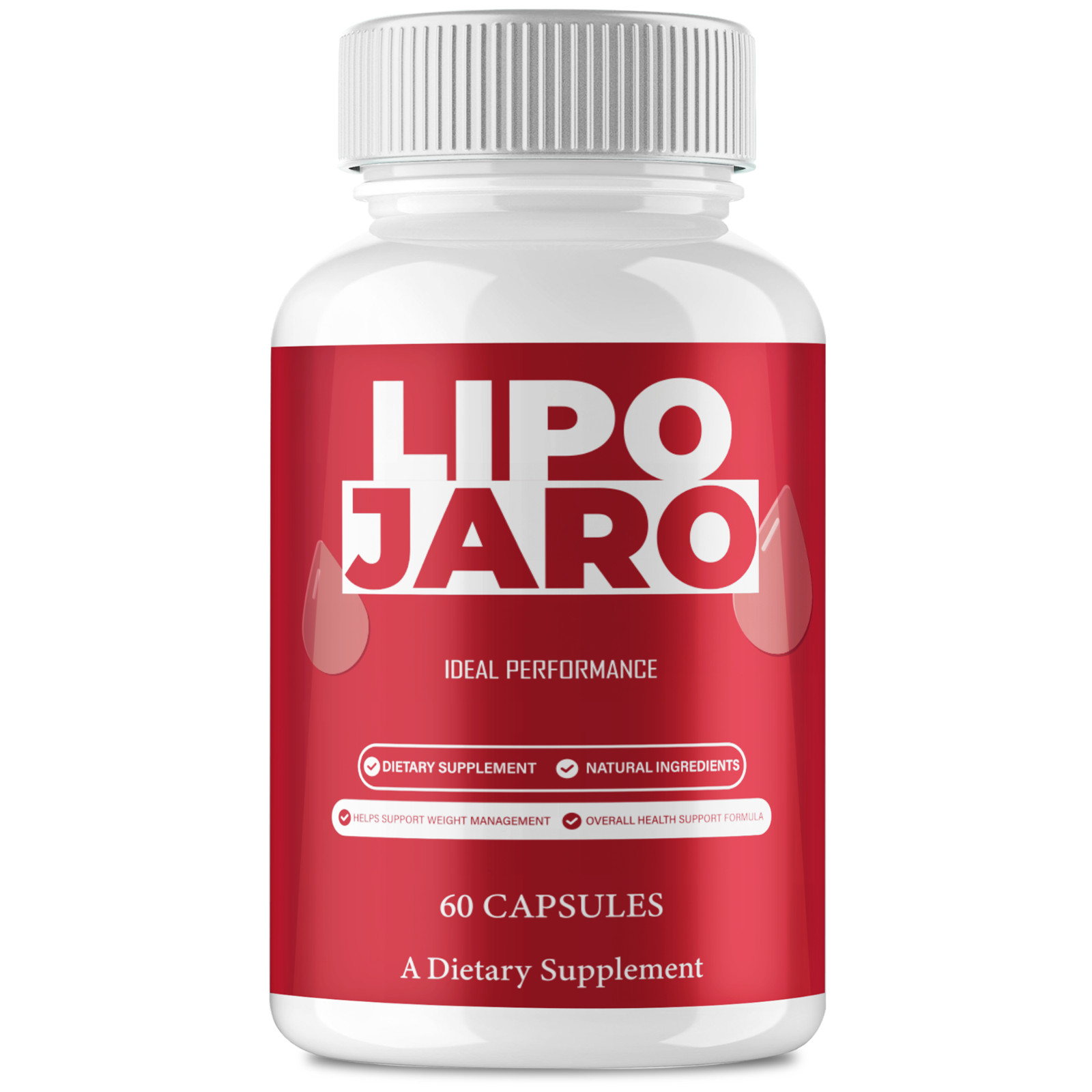 LipoJaro Capsules, Official Lipo Jaro Supplement Pills (1 Pack)