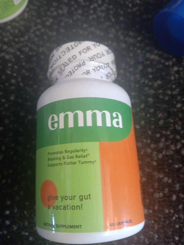 Emma Gut Health For Gas And Bloating Relief 60 Cap Exp 12/2027 New Free Ship Z36