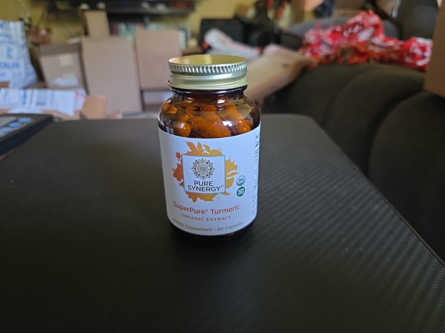 NEW – PURE SYNERGY SuperPure Turmeric (60) capsules EXPIRATION 01/2028