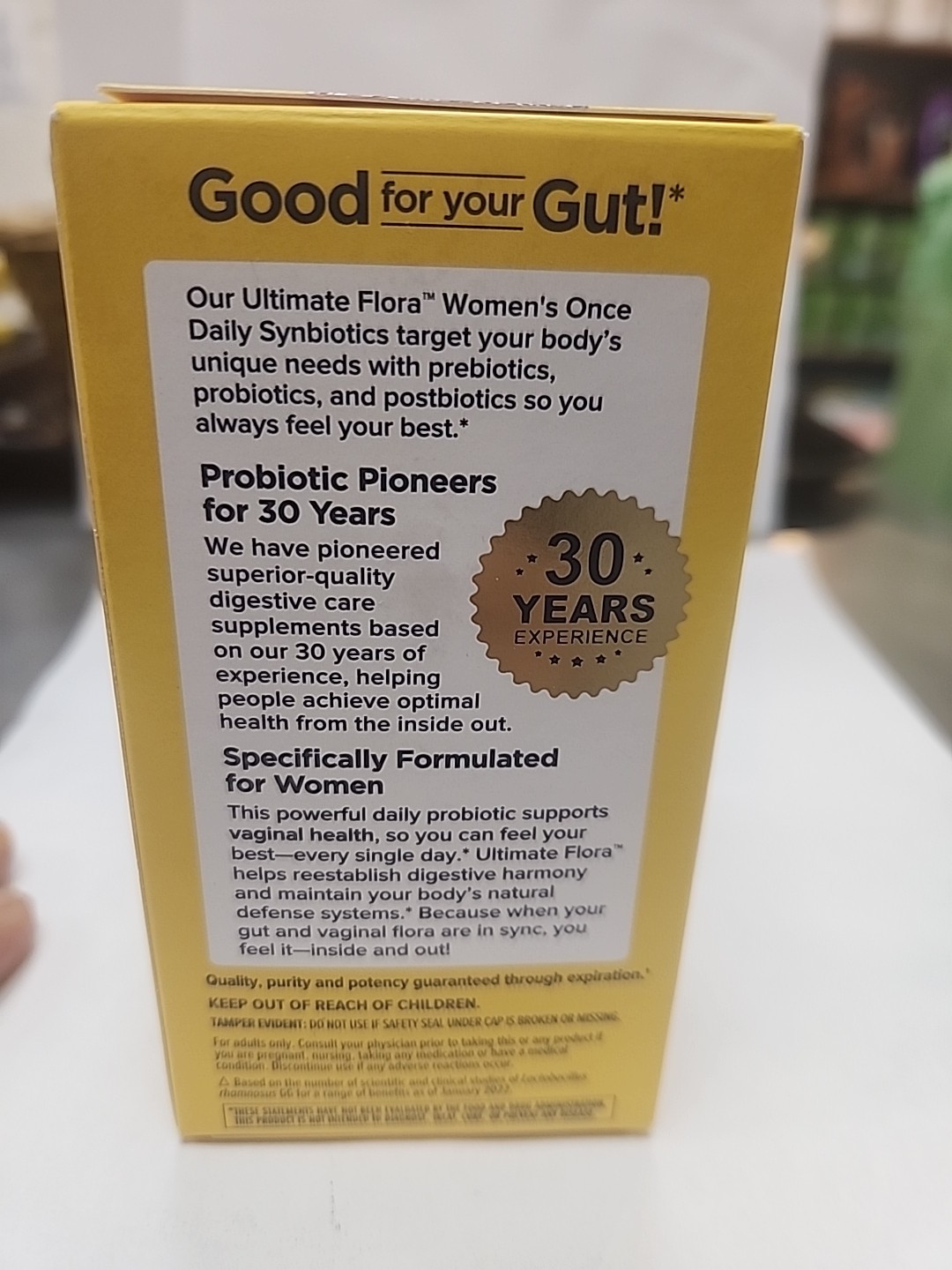 RENEWLIFE – Ultimate Flora Women’s Once Daily Probiotic 65 Billion – 30 Caps