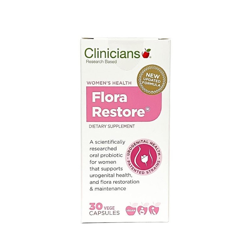 Flora Restore 30 Capsules – Daily Digestive Balance – 5 Pack