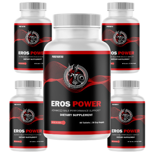 Eros Power Male Maximum Performance Advanced Formula Tablet- Five (5) Bottles