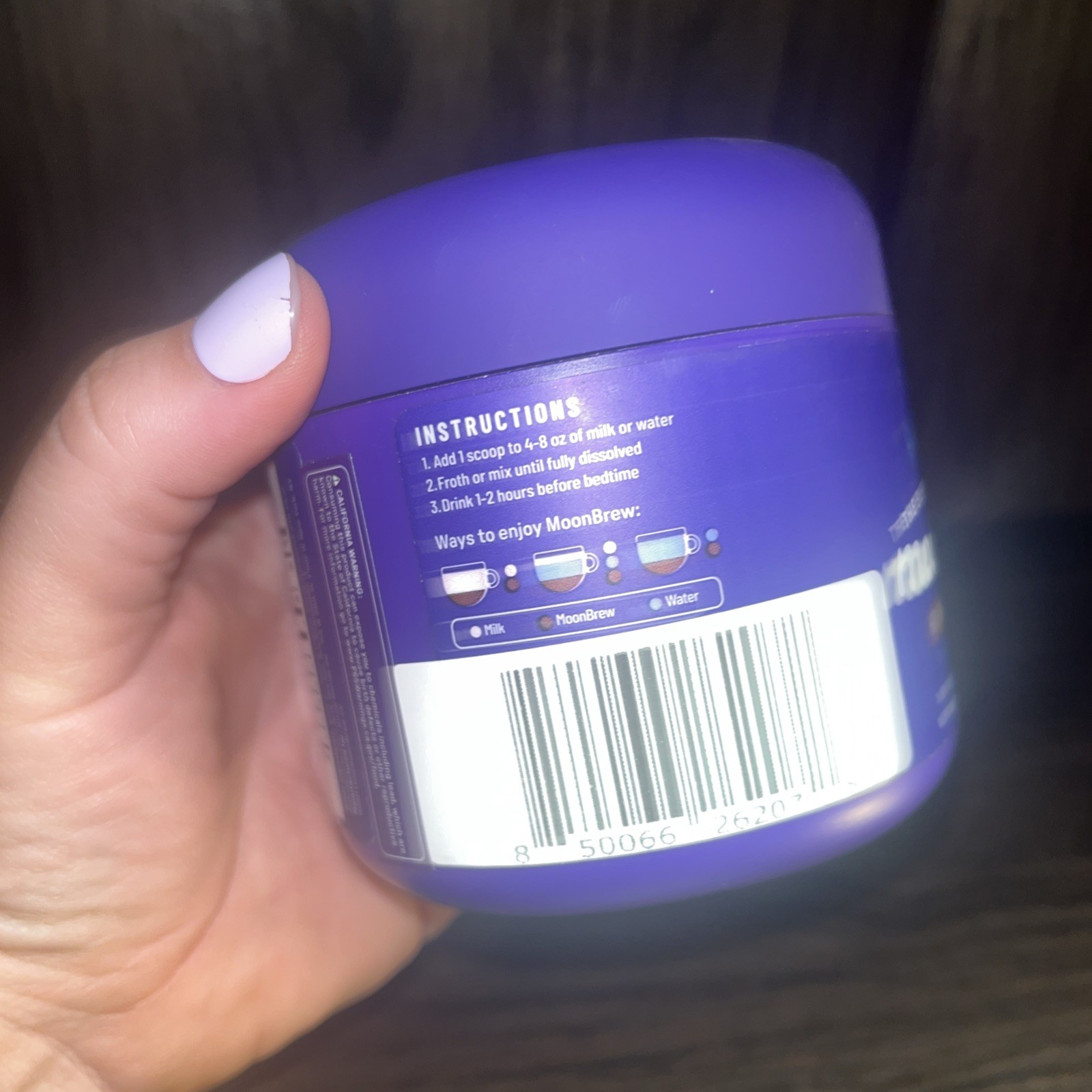 The Sleep Treat Company Hot Cocoa Magnesium Sleep Support Powder 6.7 oz